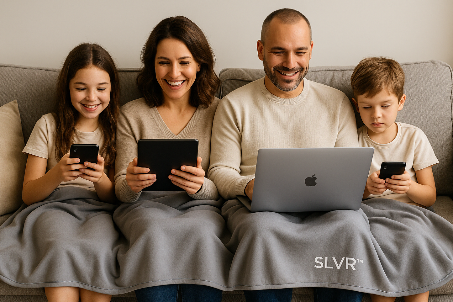 SLVR™ Wear EMF Blocking Large Blanket (50" x 60")