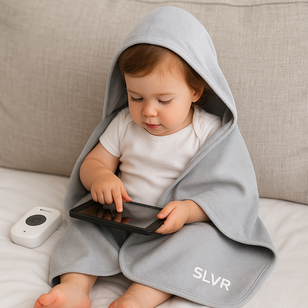 SLVR™ Wear EMF Blocking Baby Blanket